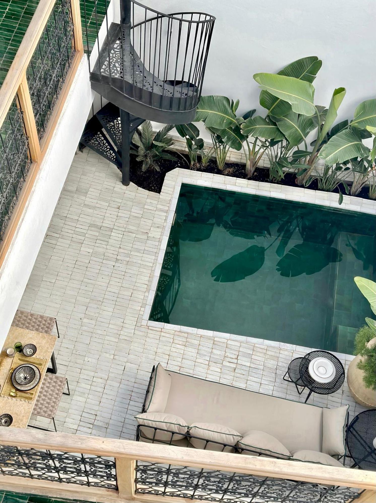 Riad De L'O / Serene Designer Oasis ~ Pool ~ Rooftop Villa Marakeş Dış mekan fotoğraf